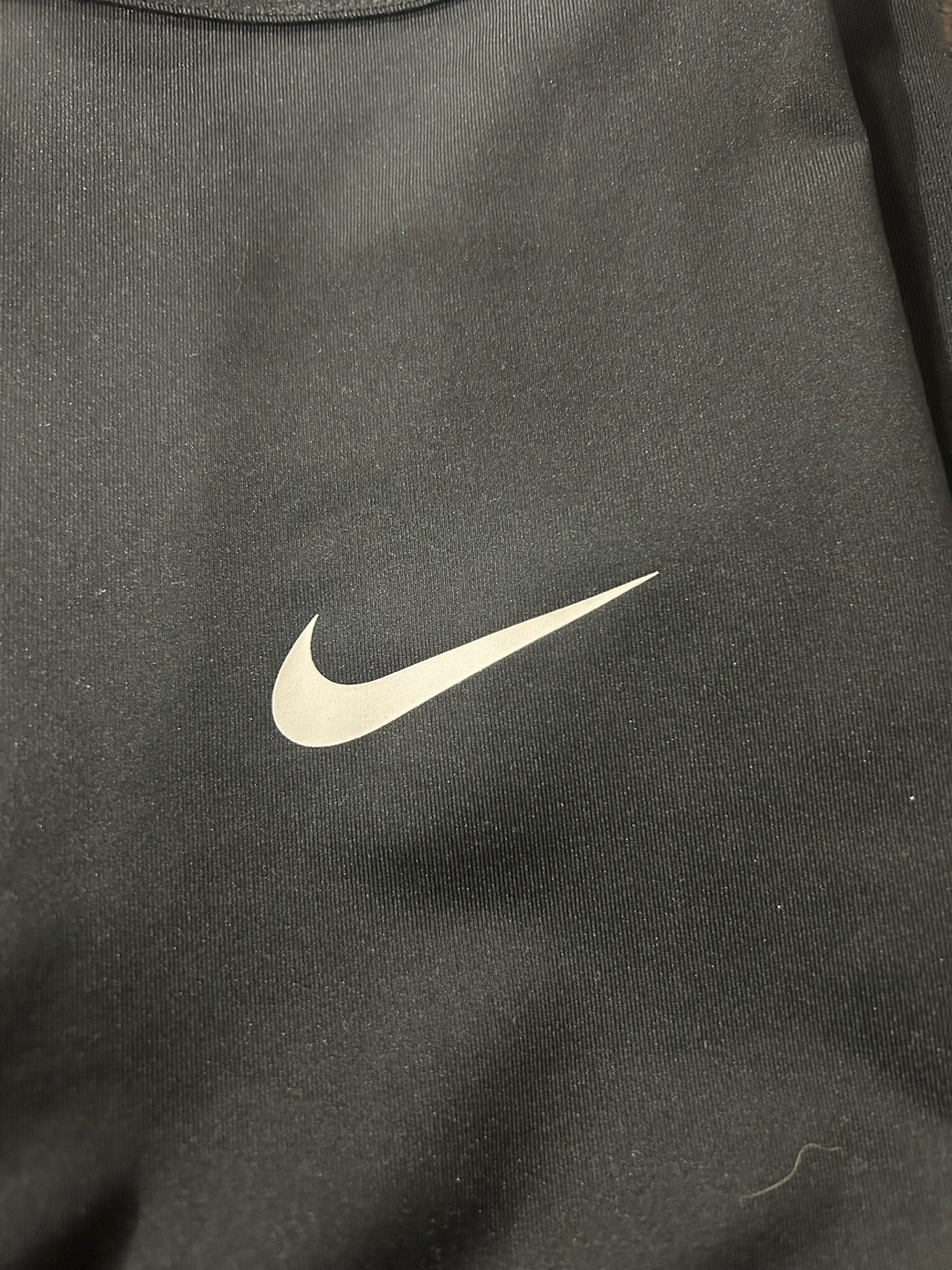 Nike Pro Dri-FIT Black Running Tights - photo 4