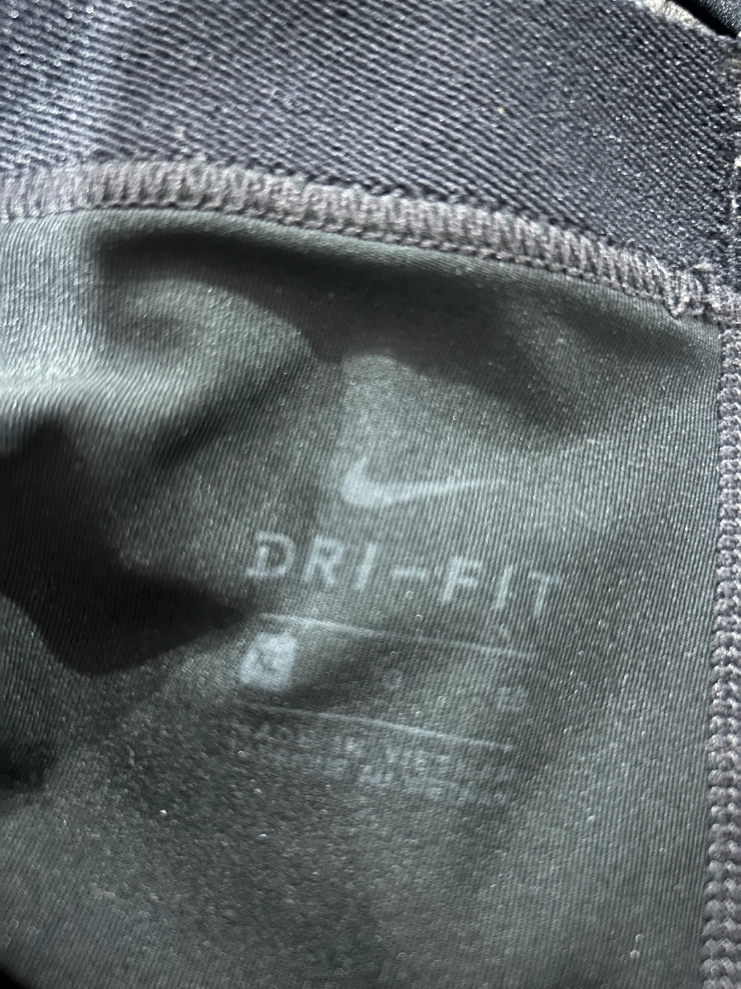 Nike Pro Dri-FIT Black Running Tights - photo 5