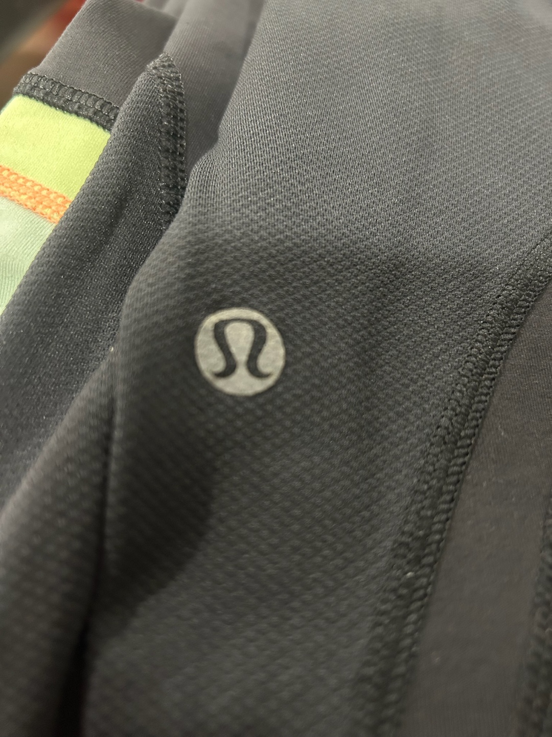 Lululemon Black Cropped Leggings Size 6 - photo 4