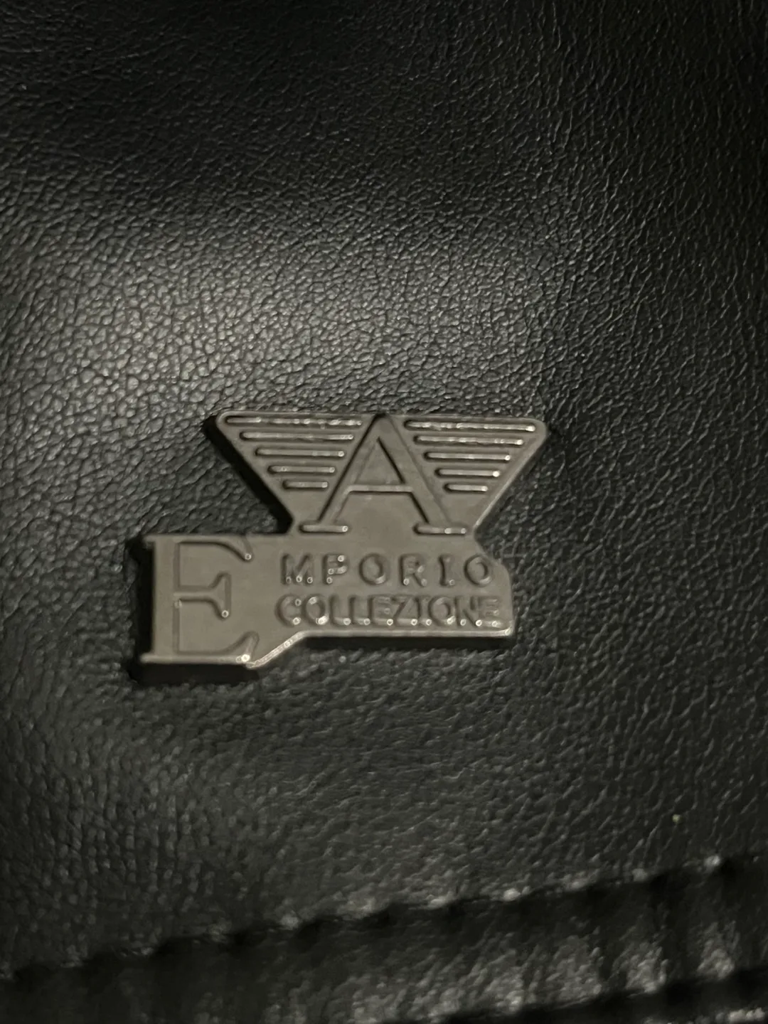 Emporio Armani Leather Jacket image indicator(4)