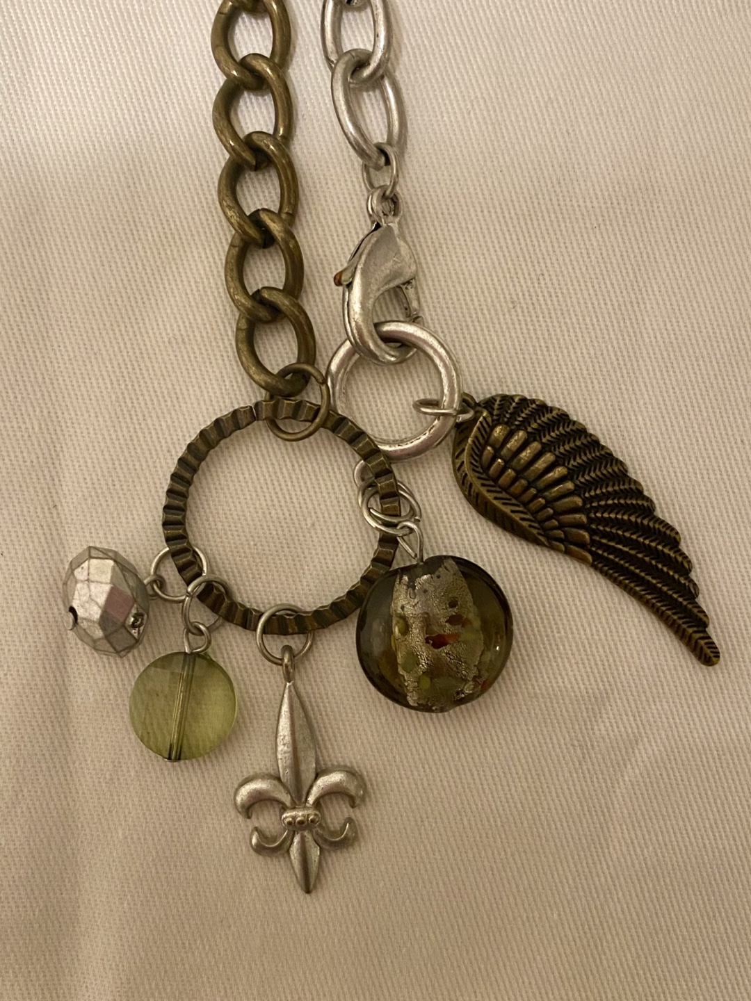 Mudd Charms and Beads Chain Necklace - photo 2