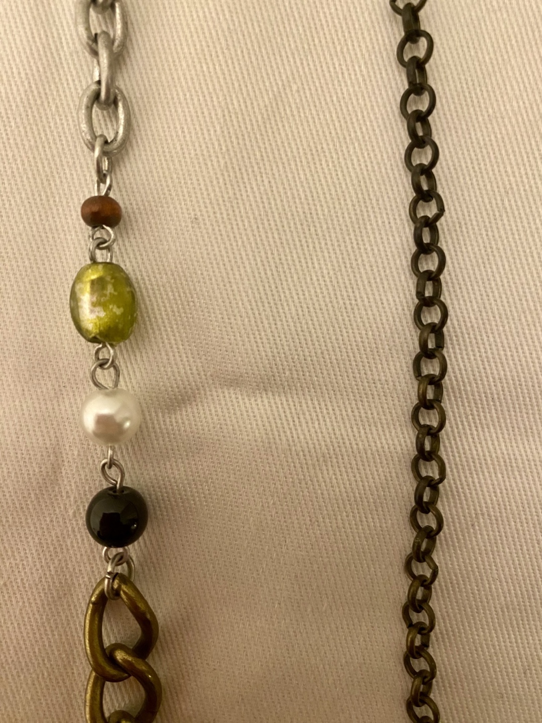 Mudd Charms and Beads Chain Necklace - photo 3