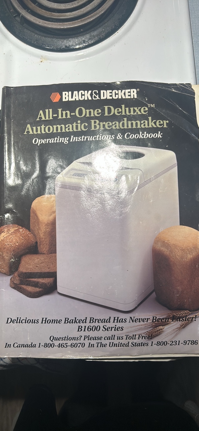Black & Decker All-in-One Deluxe Automatic Breadmaker - photo 3