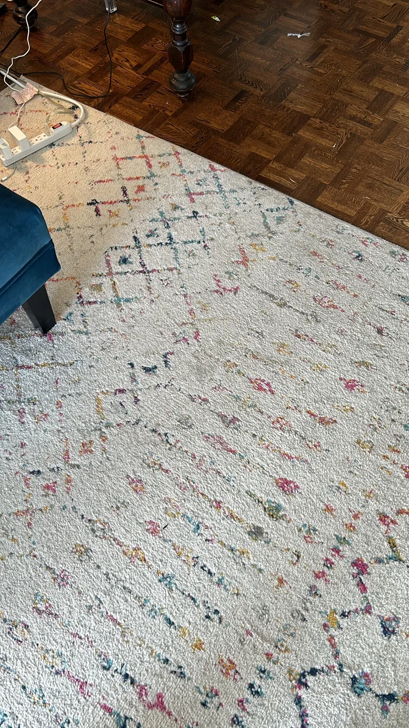 Large Area Rug, Multicoloured Geometric Design image indicator(2)