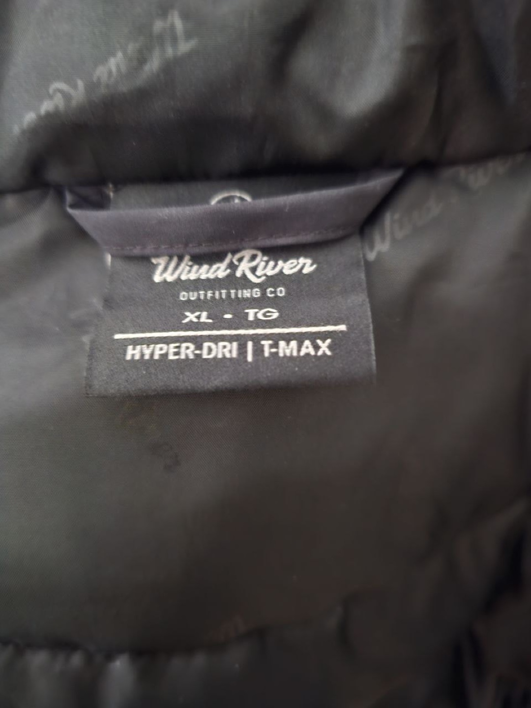 Women's Wind River Outfitting Co. Black Puffer Jacket - Size XL - photo 2