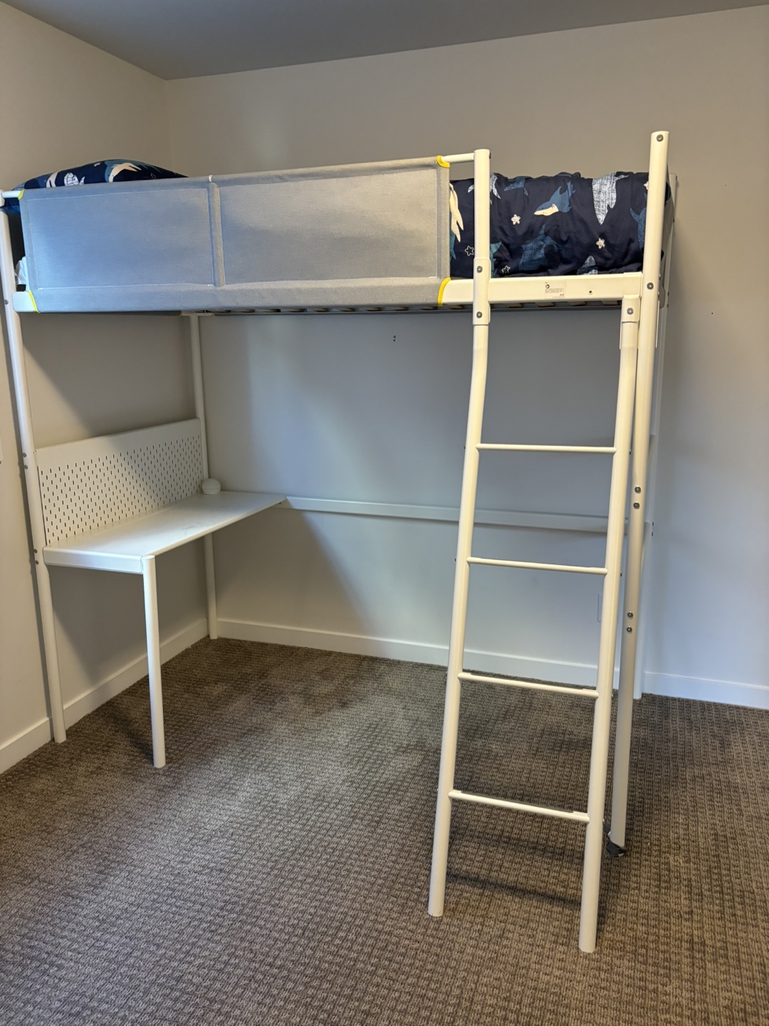 IKEA STUVA Loft Bed with Desk - White - photo 2