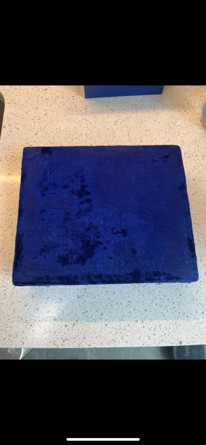 Vintage Goblets, Set of 6, Silver-Plated, Original Velvet Box. image indicator(5)