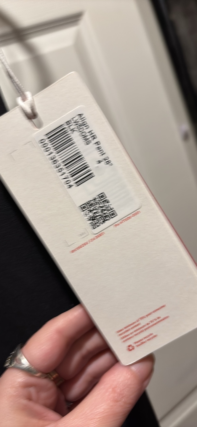 Lululemon Black Olympic Leggings Size 4 - photo 3