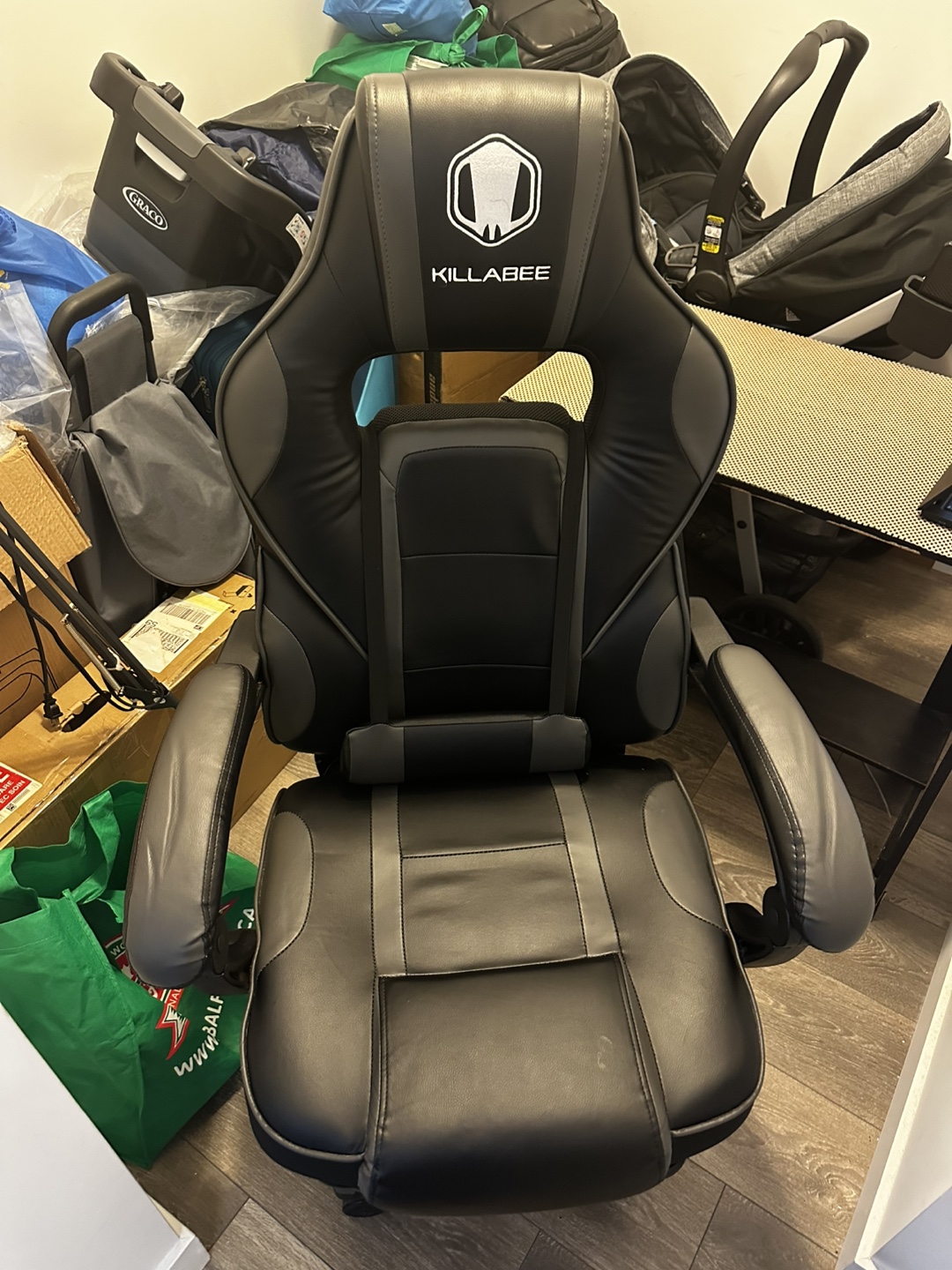 Killbee Gaming @ Office Chair with Footrest