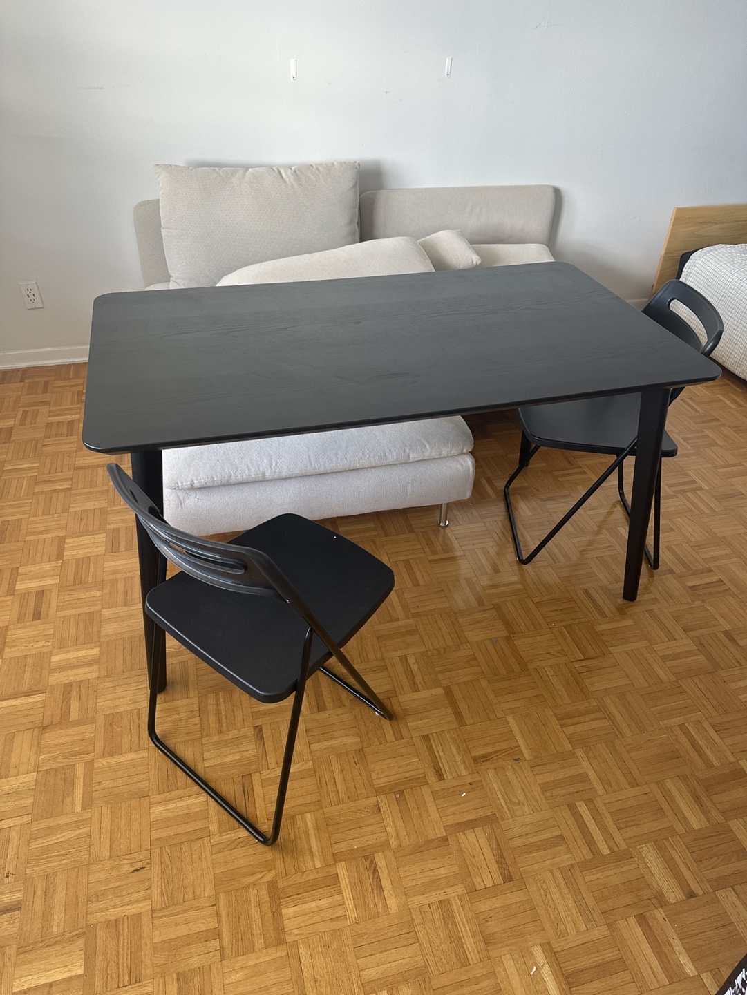 IKEA NORDVIKEN Table & 2 Chairs