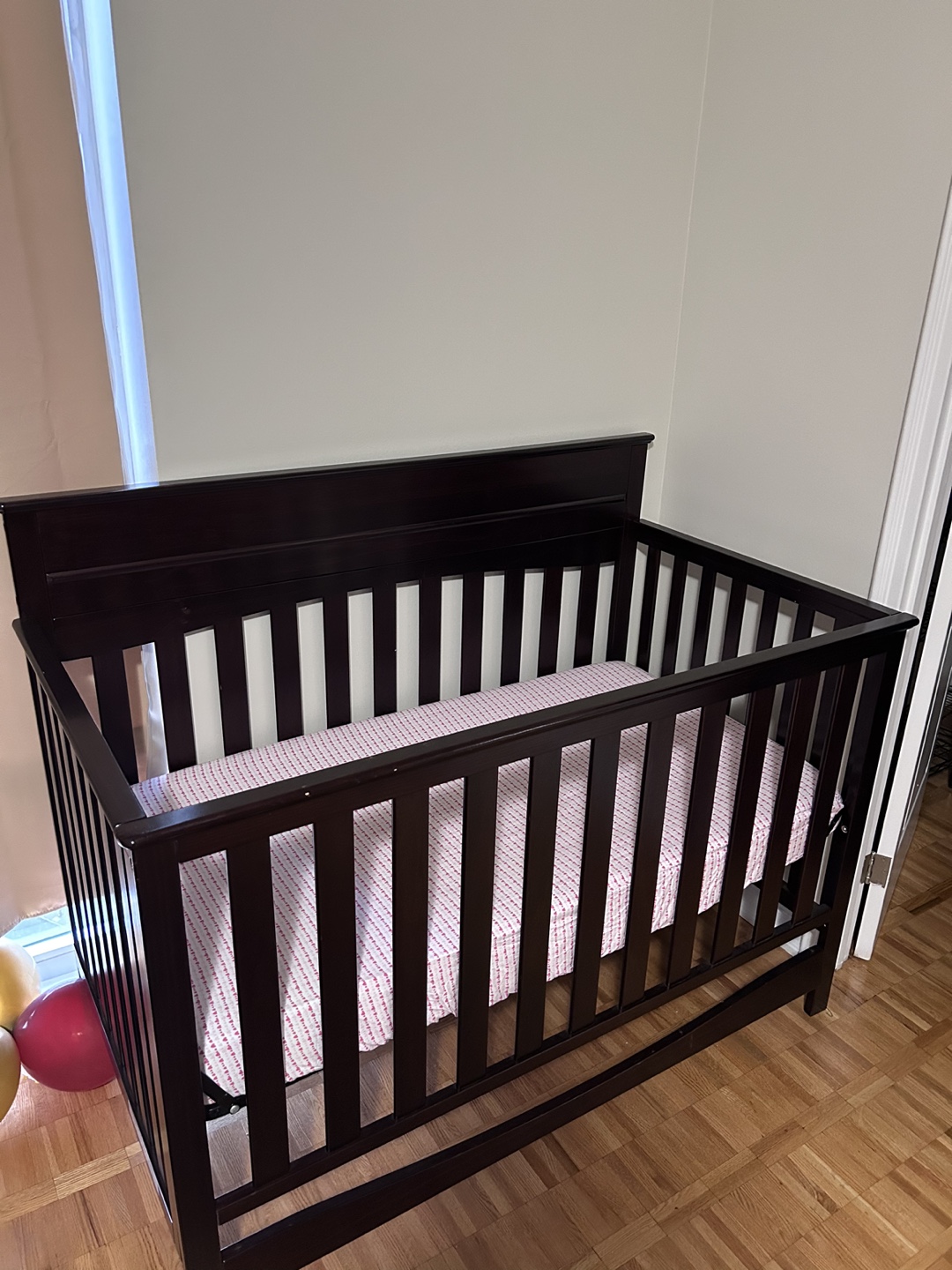 Dark Brown Baby Crib - photo 3