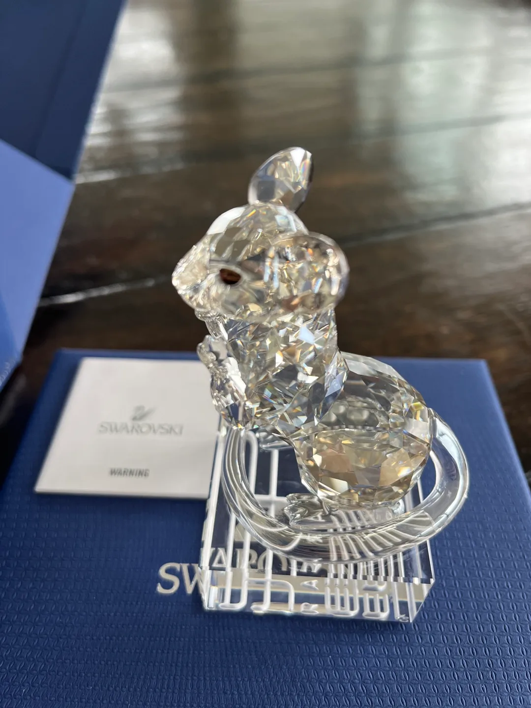 Swarovski Crystal Mouse Figurine image indicator(2)