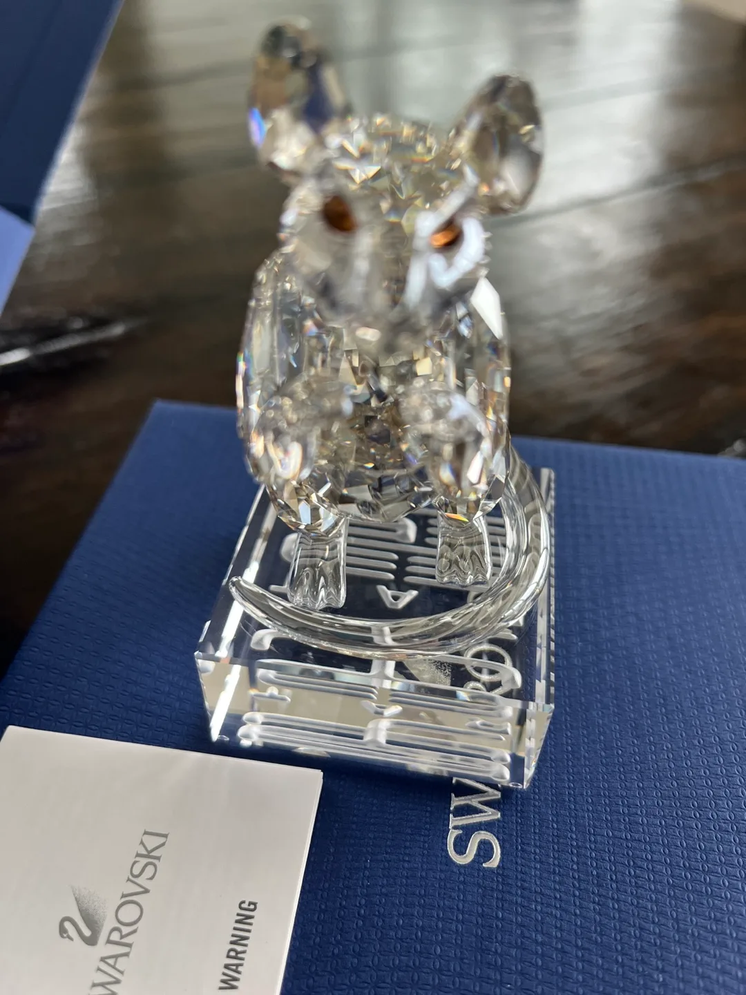 Swarovski Crystal Mouse Figurine image indicator(3)