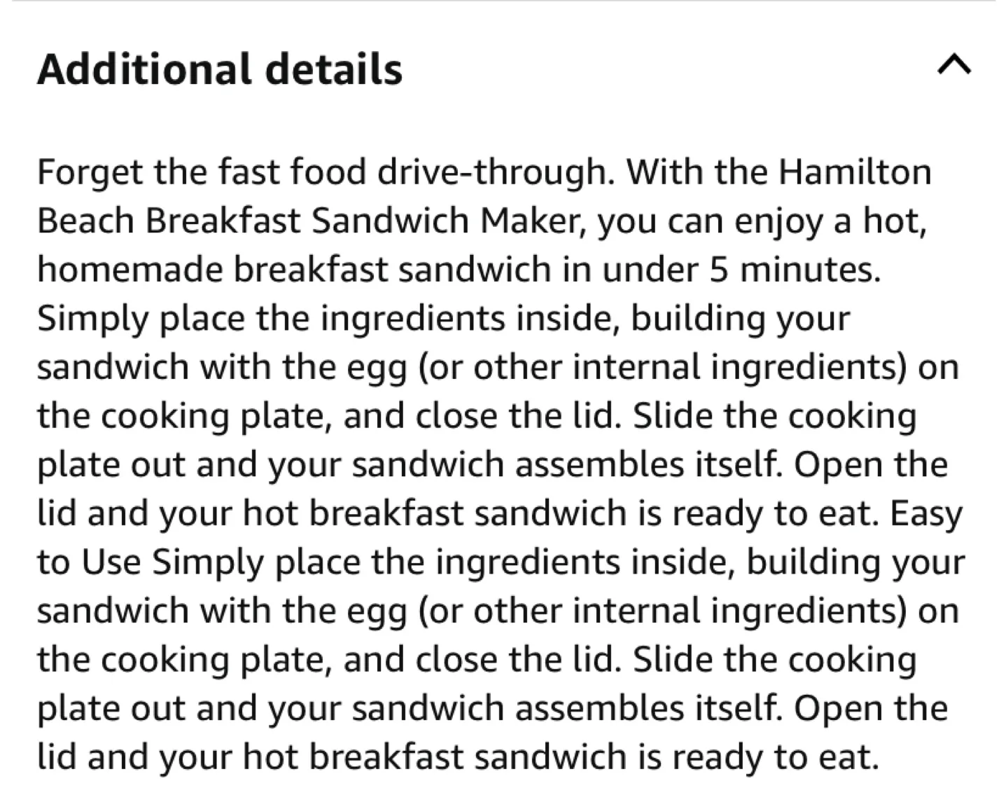 Hamilton Beach Breakfast Sandwich Maker - Red image indicator(4)