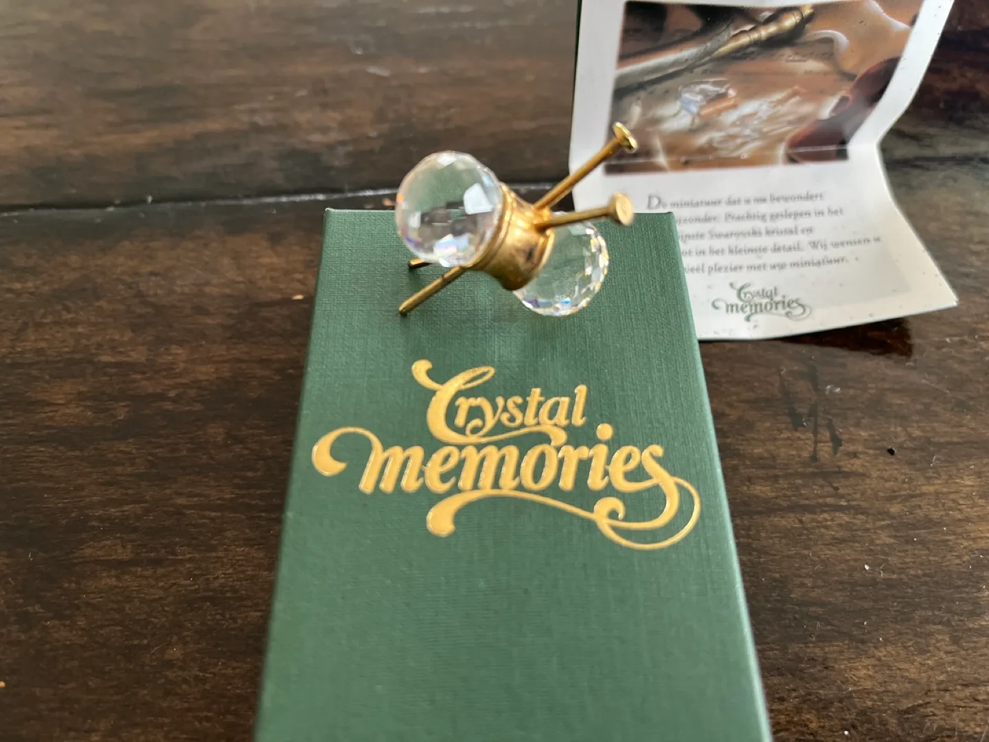 Crystal Memories Miniature Knitting Figurine image indicator(3)