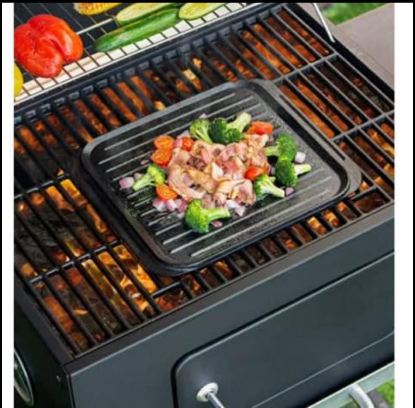 Grill Cast Iron Grilling Plate - photo 4