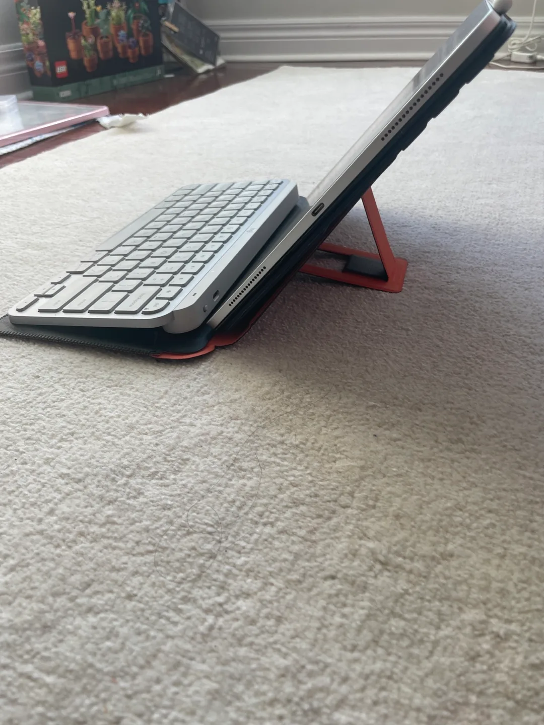 🧡Multipurpose portable bluetooth keyboard case - black/orange image indicator(5)