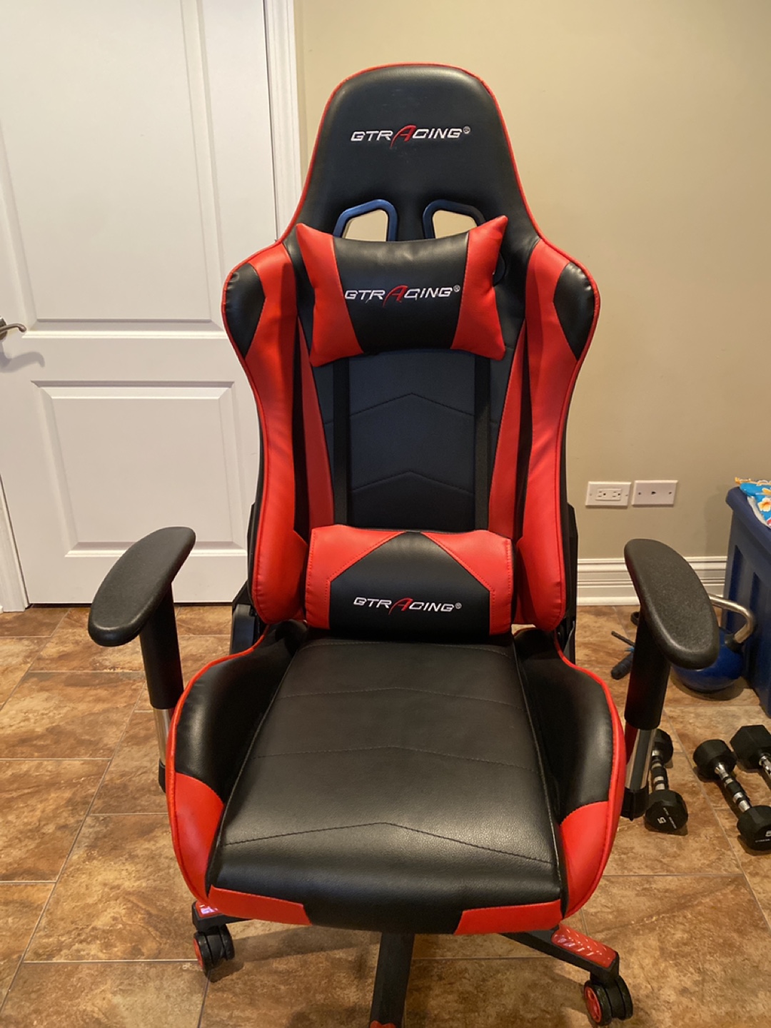 GTRACING Gaming Chair - Red and Black