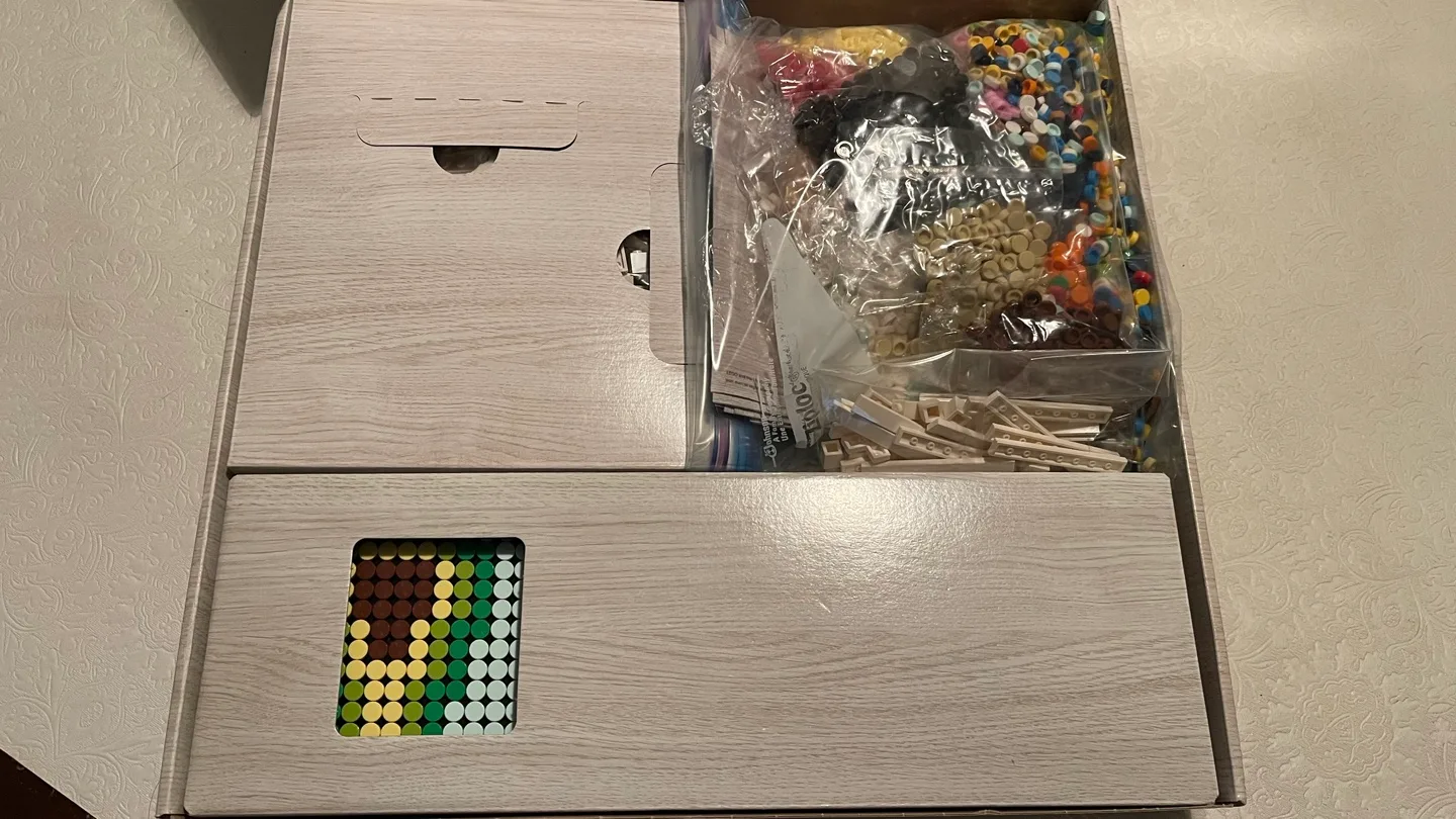 LEGO Art Project 21226 Create Together Opened Box image indicator(3)