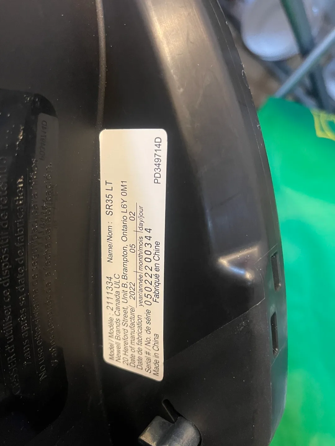 Graco SnugRide 35 Lite Infant Car Seat with base+weather Shield image indicator(5)