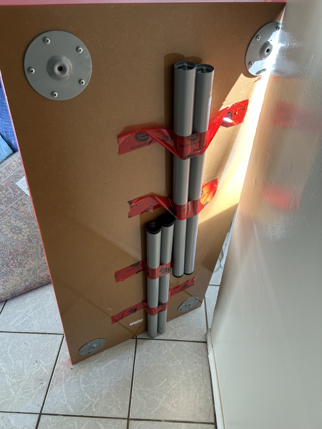 Ikea Red Folding Table Top - photo 2