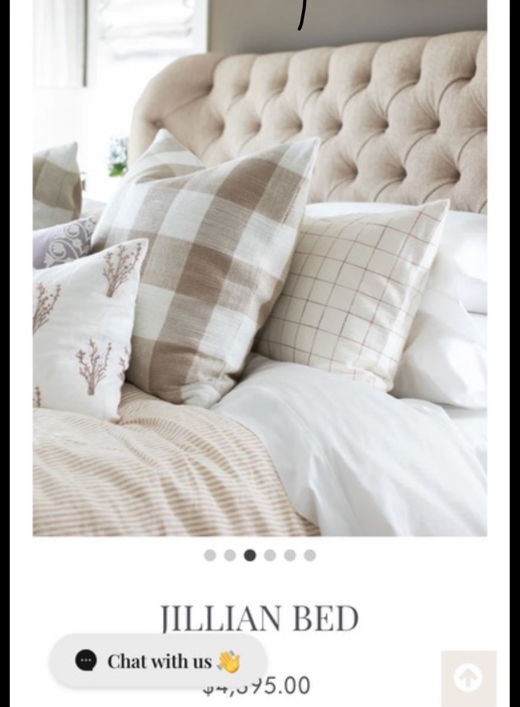 Jillian Upholstered Wingback Bed Frame - photo 2
