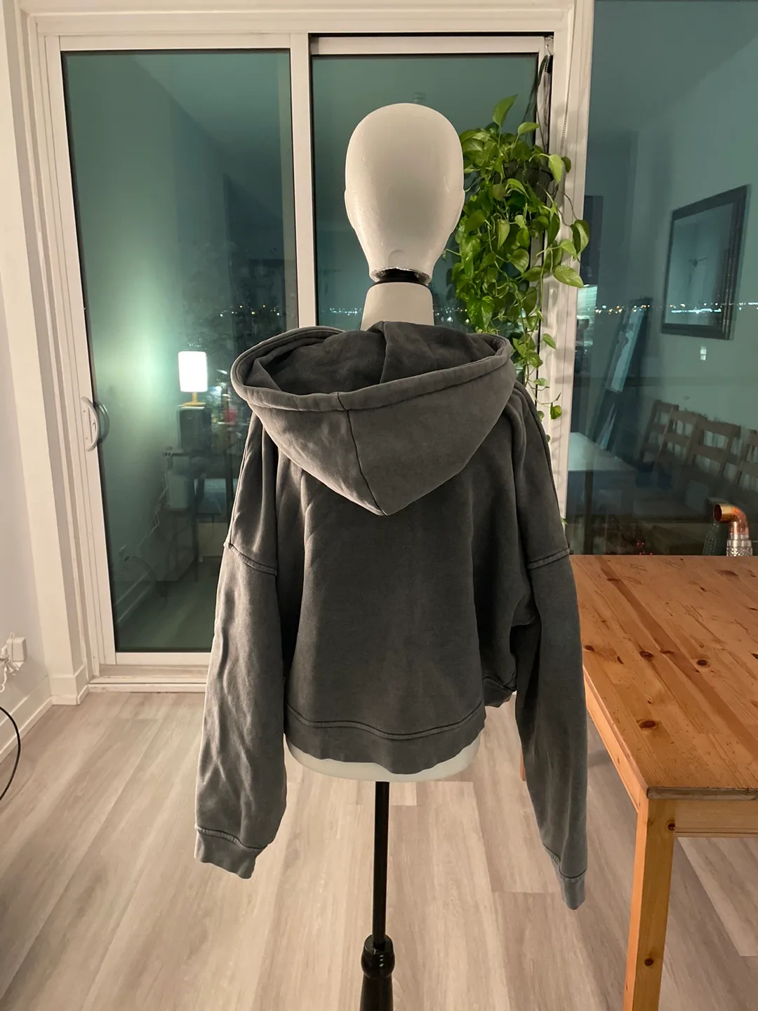 Grey Zara Hoodie image indicator(3)