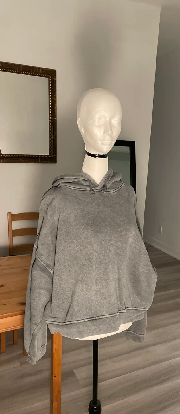 Grey Zara Hoodie image indicator(2)