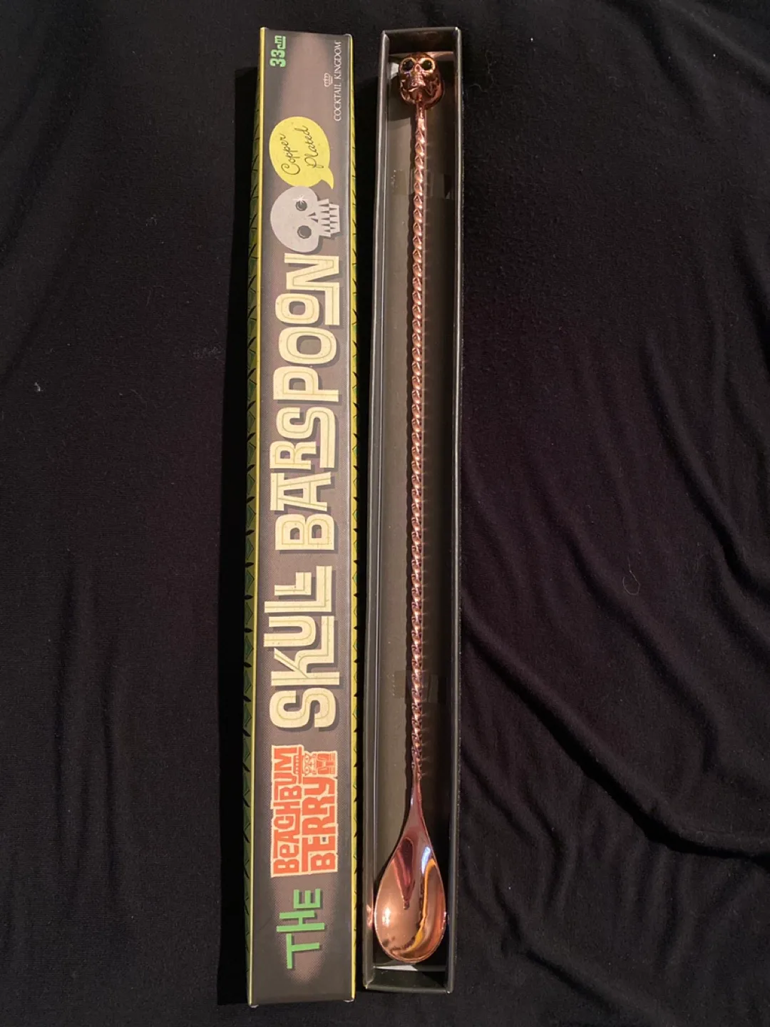 Cocktail Skull Bar Spoon & Skull Ice Cube Molds image indicator(2)