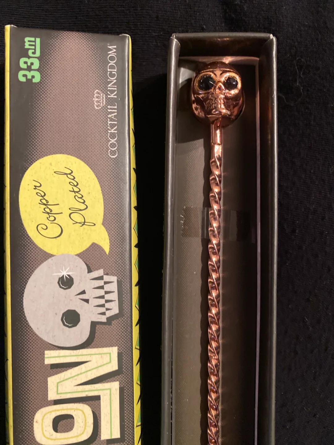 Cocktail Skull Bar Spoon & Skull Ice Cube Molds image indicator(3)