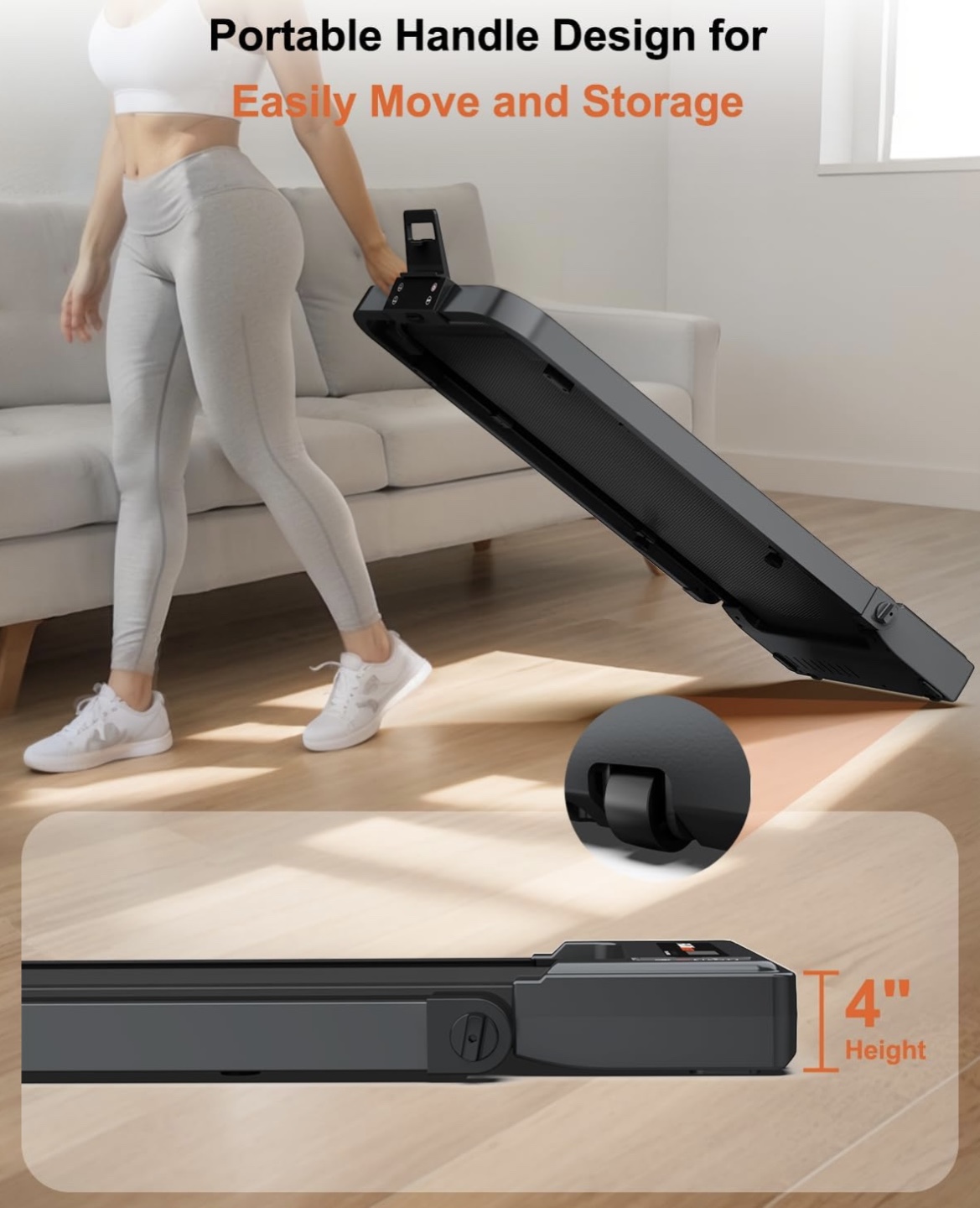 Under Desk Walking Pad Treadmill - photo 3
