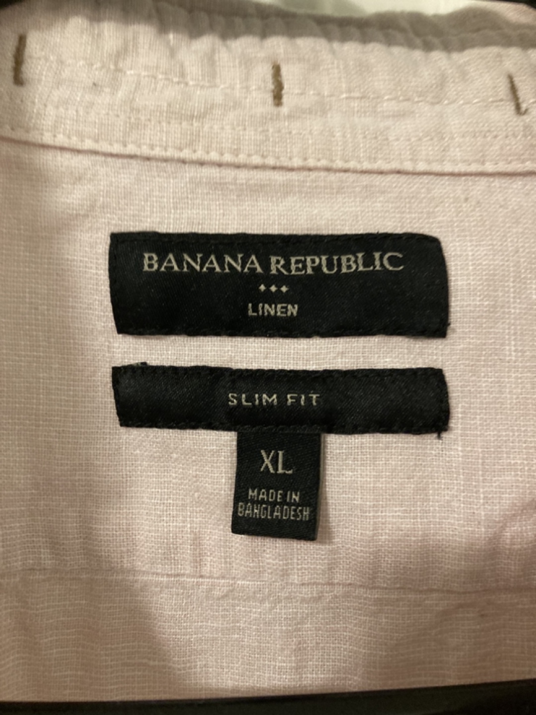 Banana Republic Men's Pink Button Up Shirt - photo 2