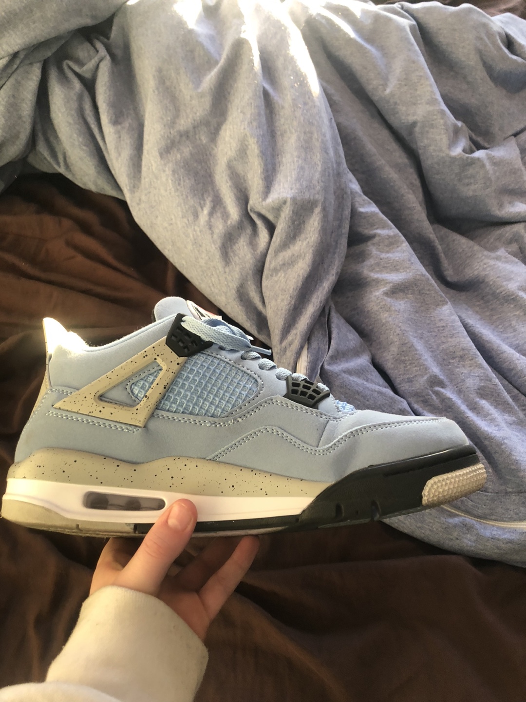 Air Jordan 4 university blue - photo 3