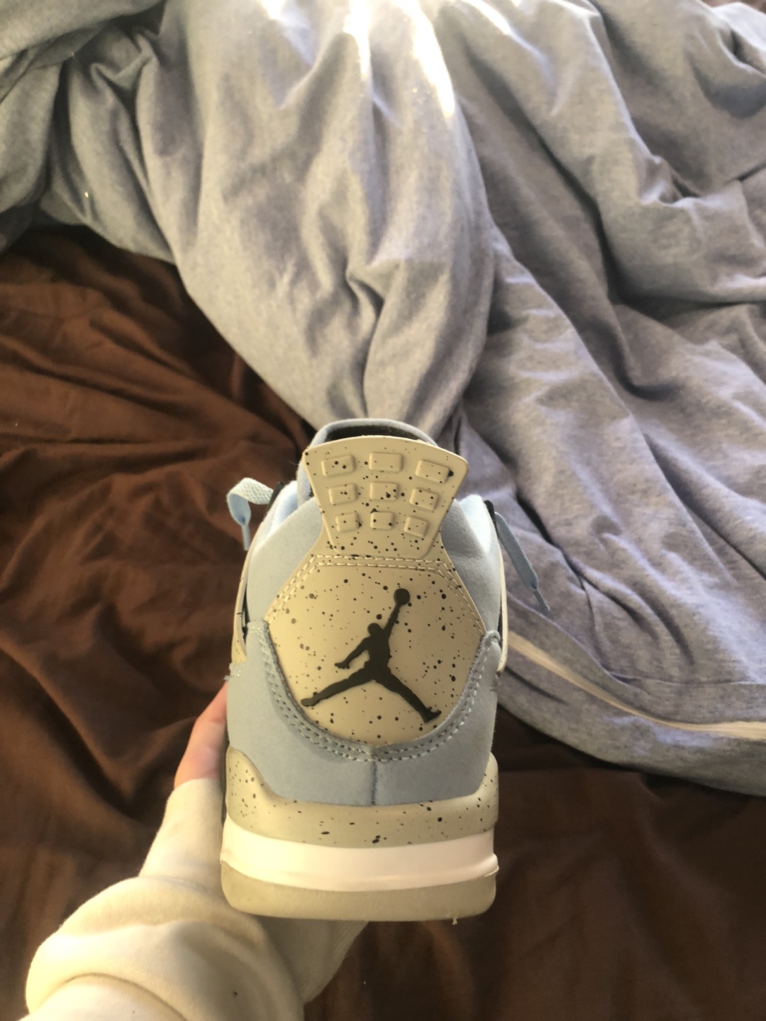 Air Jordan 4 university blue - photo 2