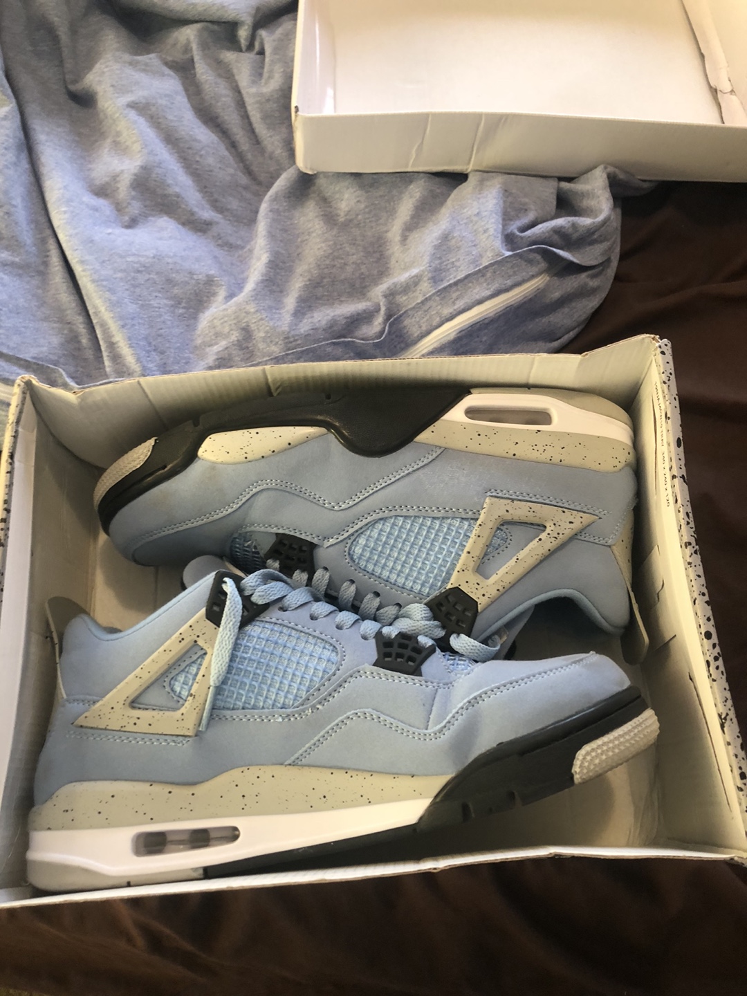 Air Jordan 4 university blue - photo 5