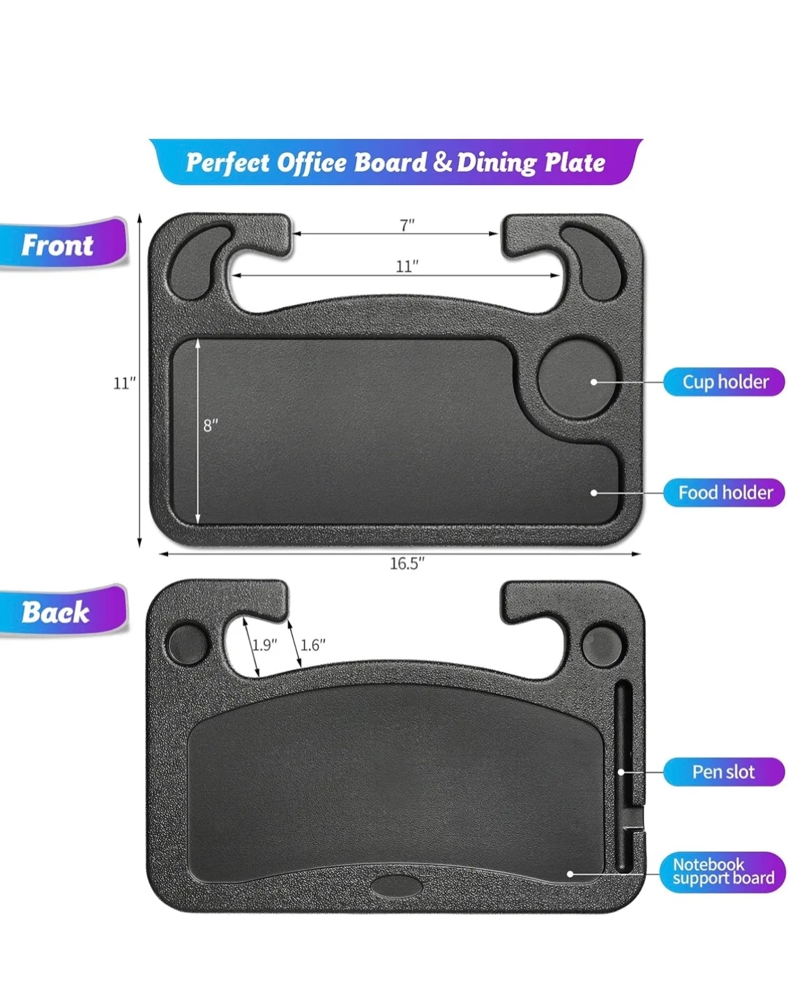 New Car Steering Wheel Tray -  in box image indicator(3)
