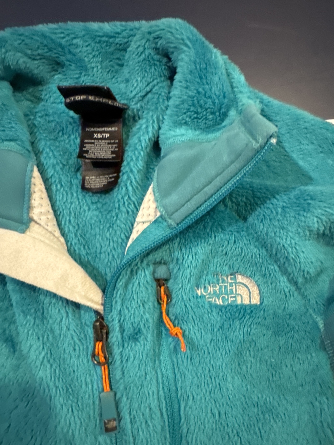 The North Face Women's Fuzzy Fleece Jacket - Teal - Size XS/TP - photo 2
