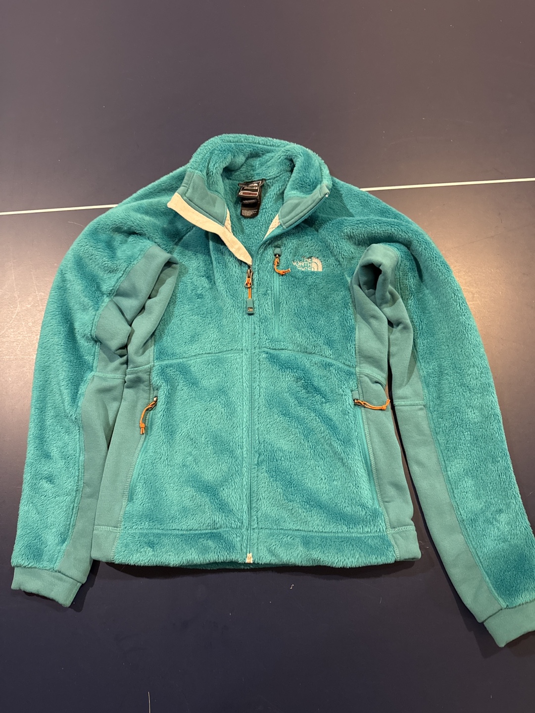 The North Face Women's Fuzzy Fleece Jacket - Teal - Size XS/TP