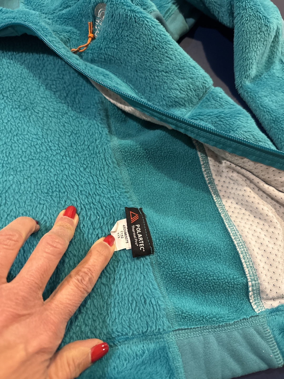 The North Face Women's Fuzzy Fleece Jacket - Teal - Size XS/TP - photo 5