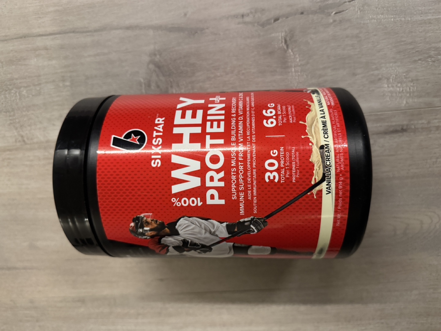 Six Star 100% Whey Protein+ Vanilla Cream 914g
