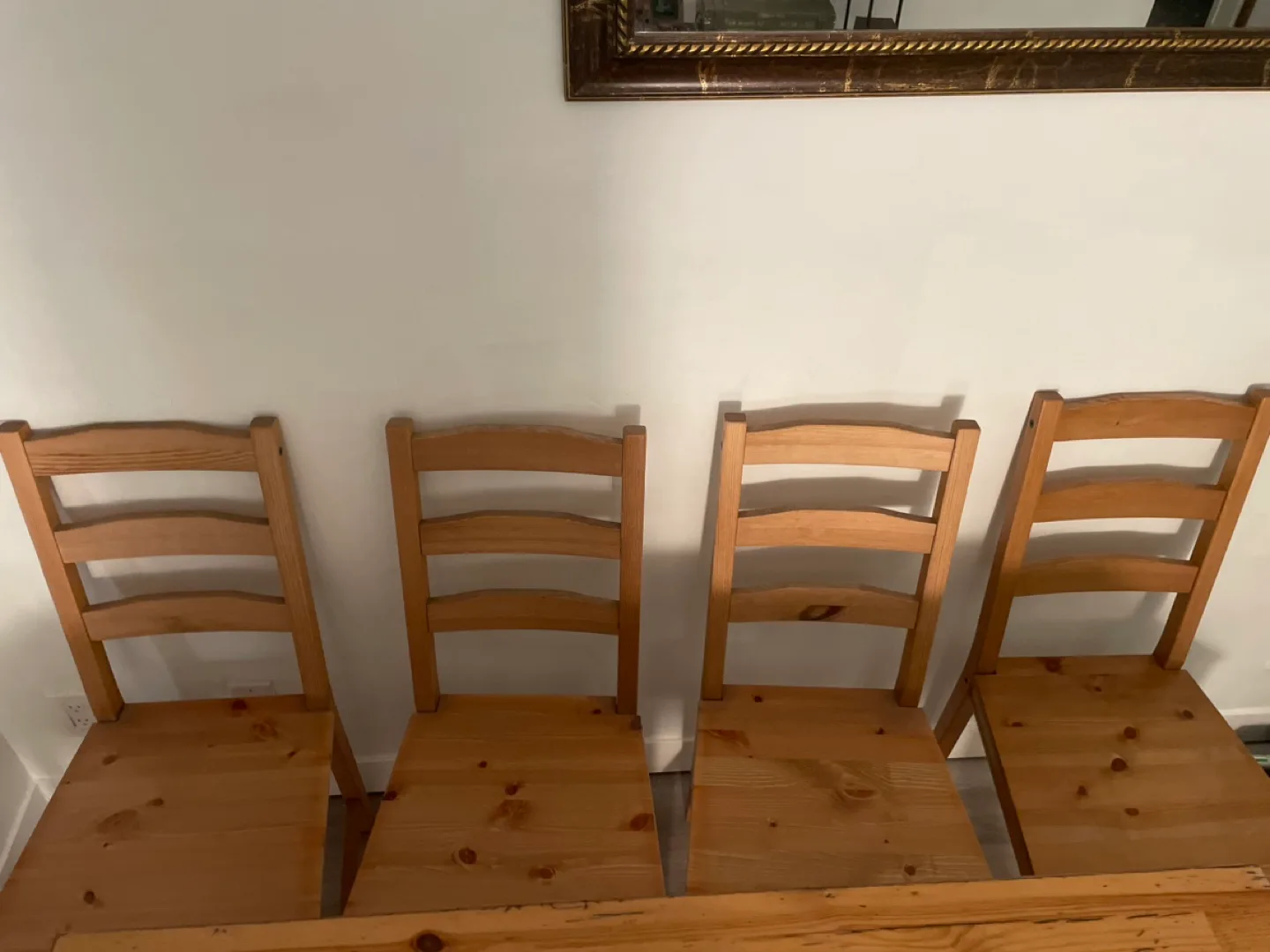 IKEA Dining Table and Four Chairs Set image indicator(3)