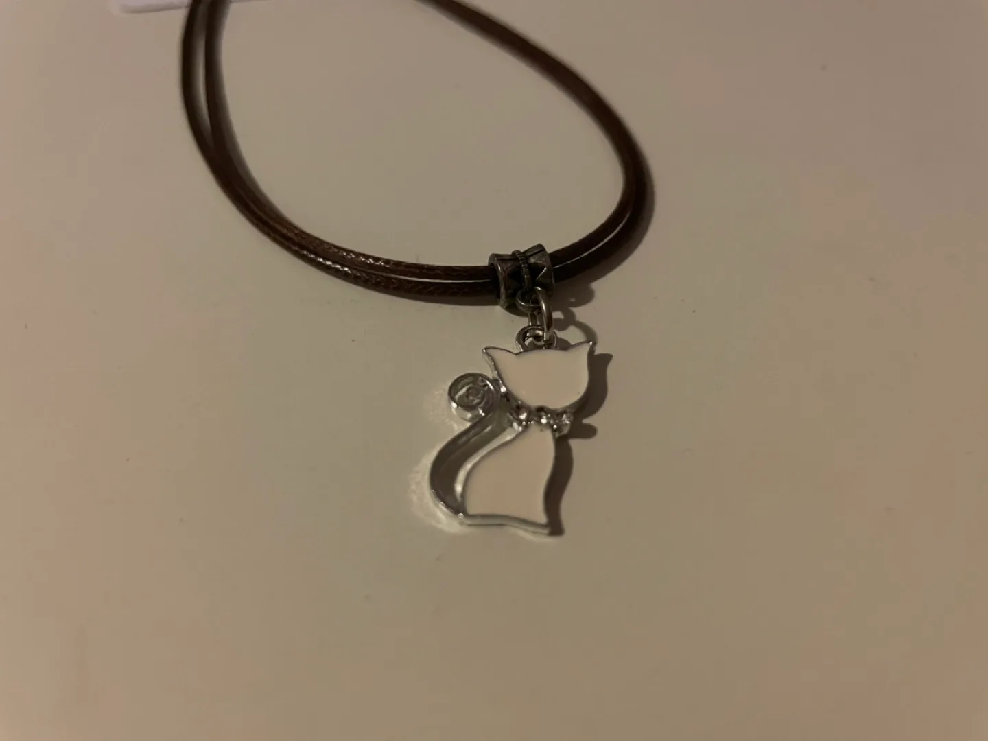 Adorable Cat Charm Necklace image indicator(2)
