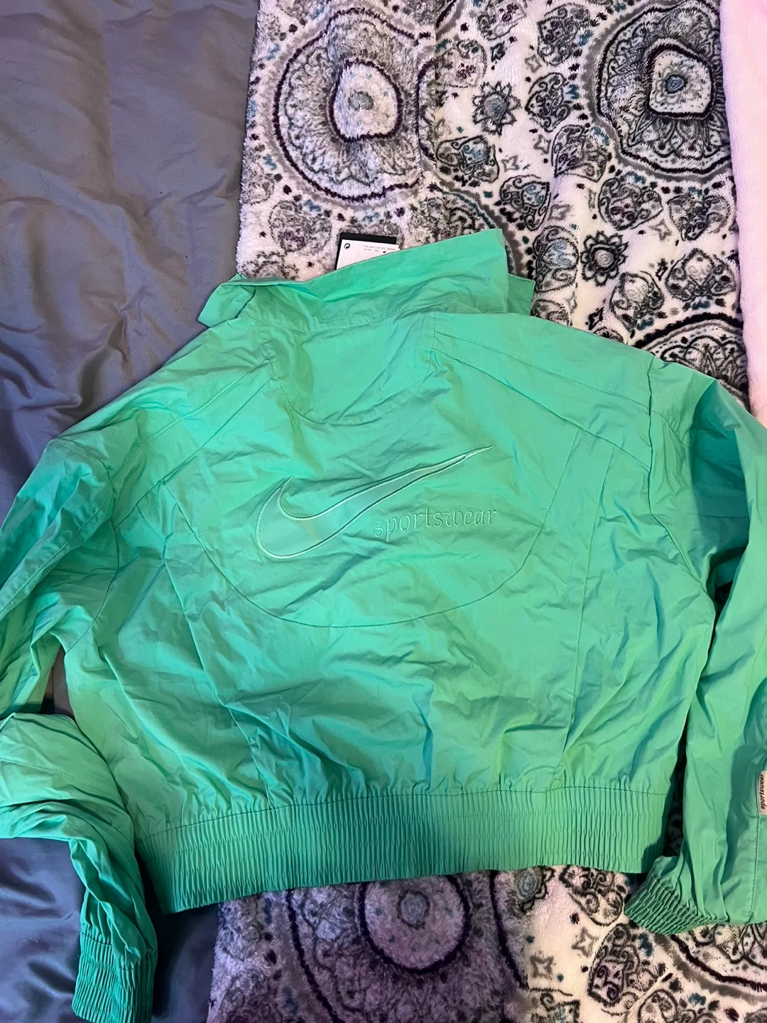 Nike Sportswear Women's Tracksuit - Light Green - Size XS image indicator(2)