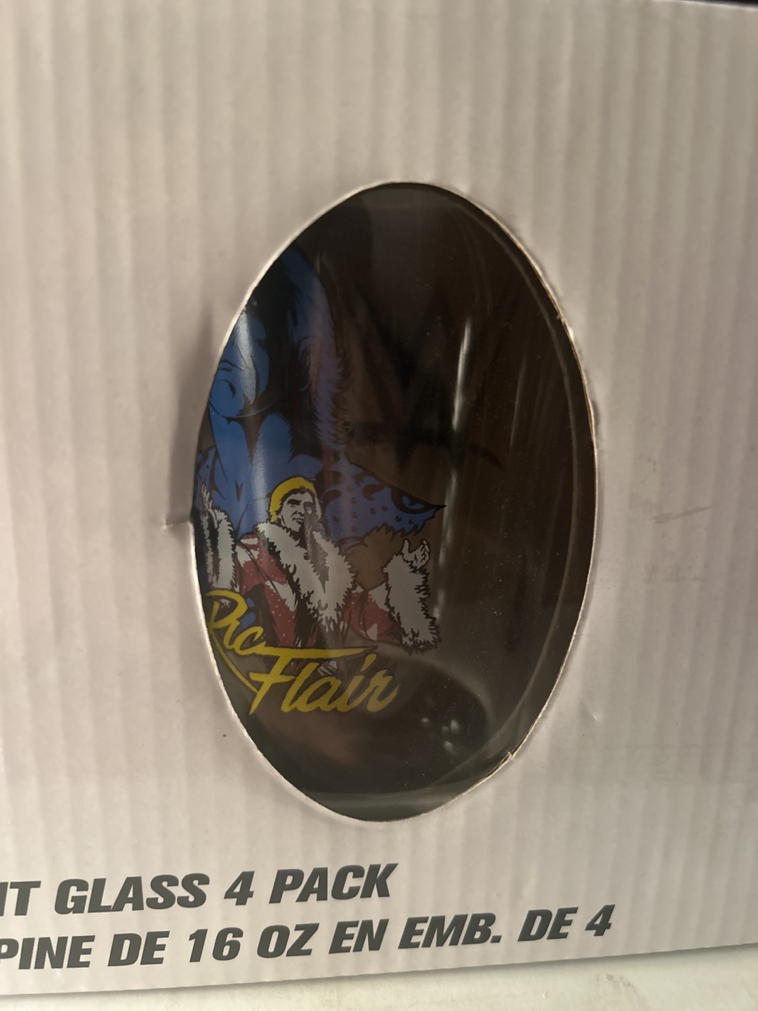 WWE Wrestling Legends 16oz Pint Glasses 4-Pack - photo 4
