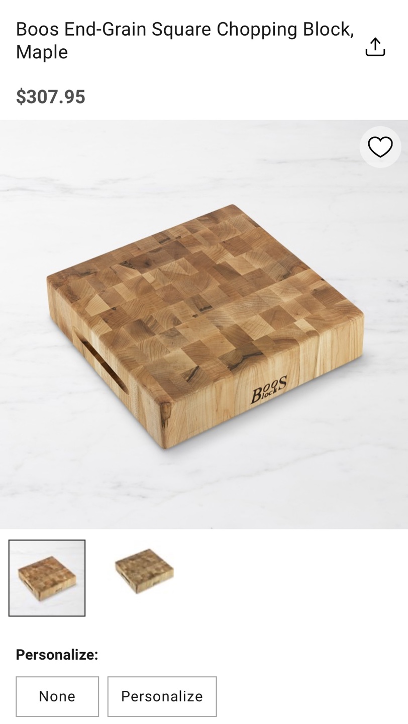 Boos Block Maple End-Grain Chopping Block - photo 3