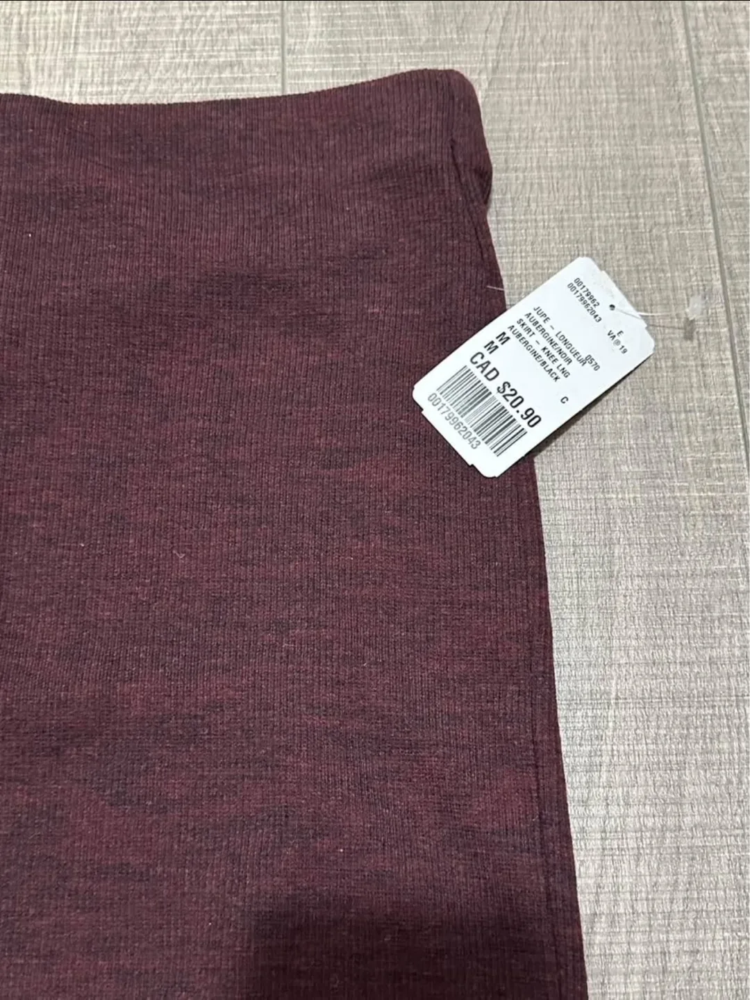 Forever 21 Burgundy Pencil Skirt - Size Medium image indicator(3)