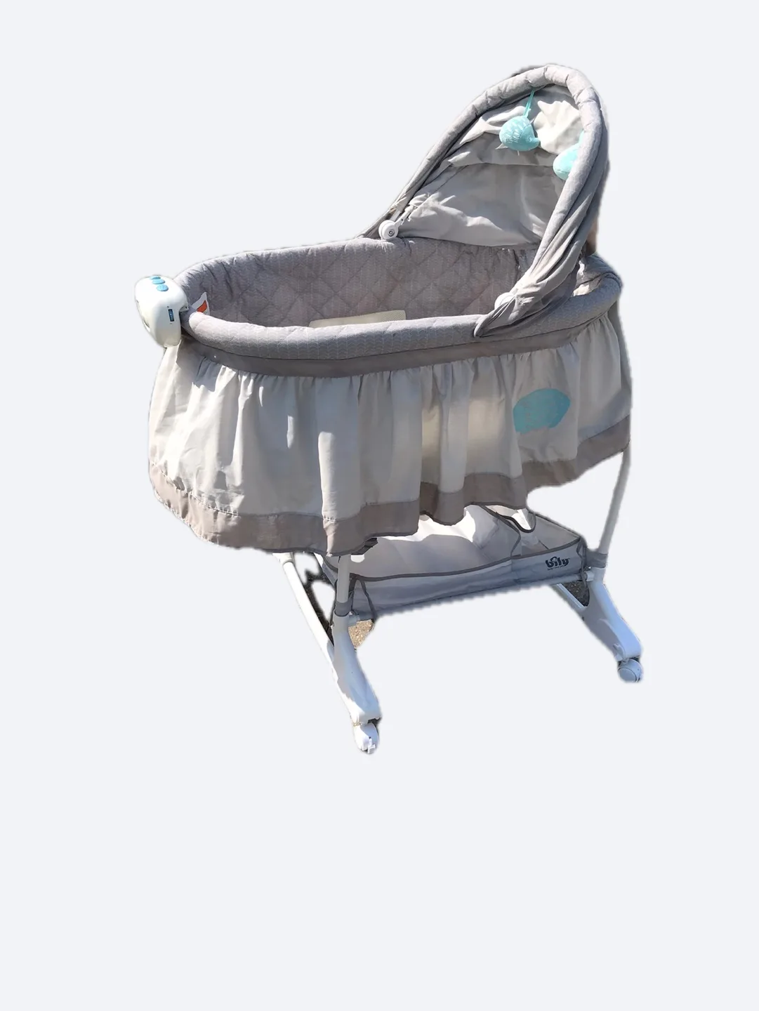 Baby Bassinet with Vibrations and Music image indicator(2)