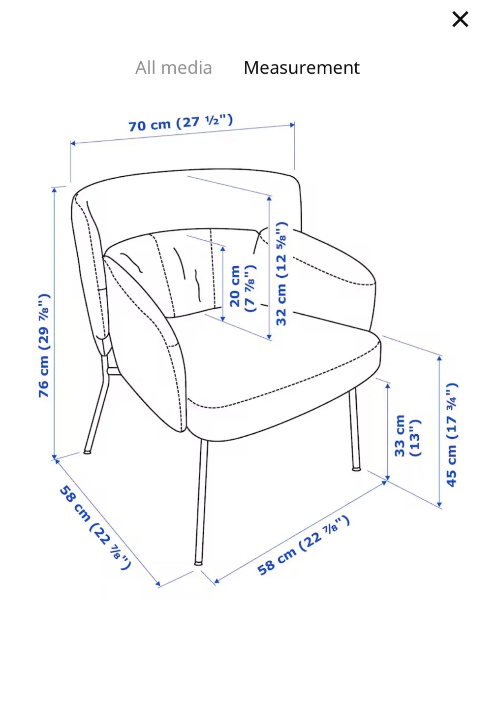 Mustard Yellow Accent Chair IKEA image indicator(5)