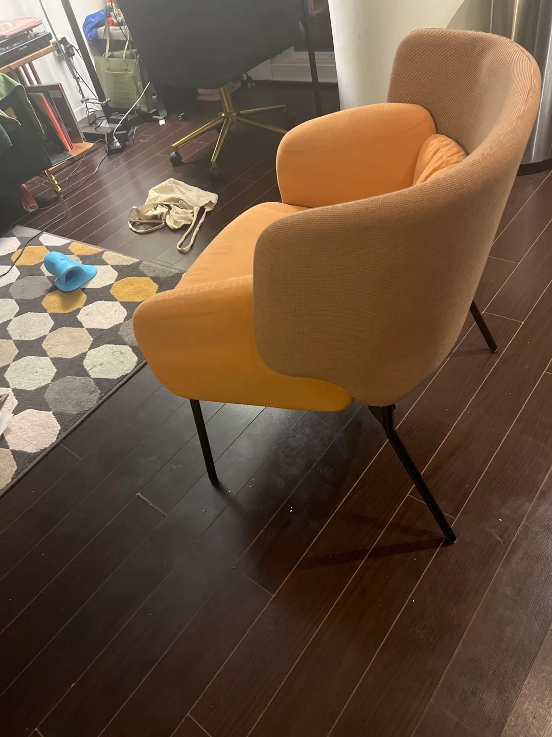 Mustard Yellow Accent Chair IKEA image indicator(4)