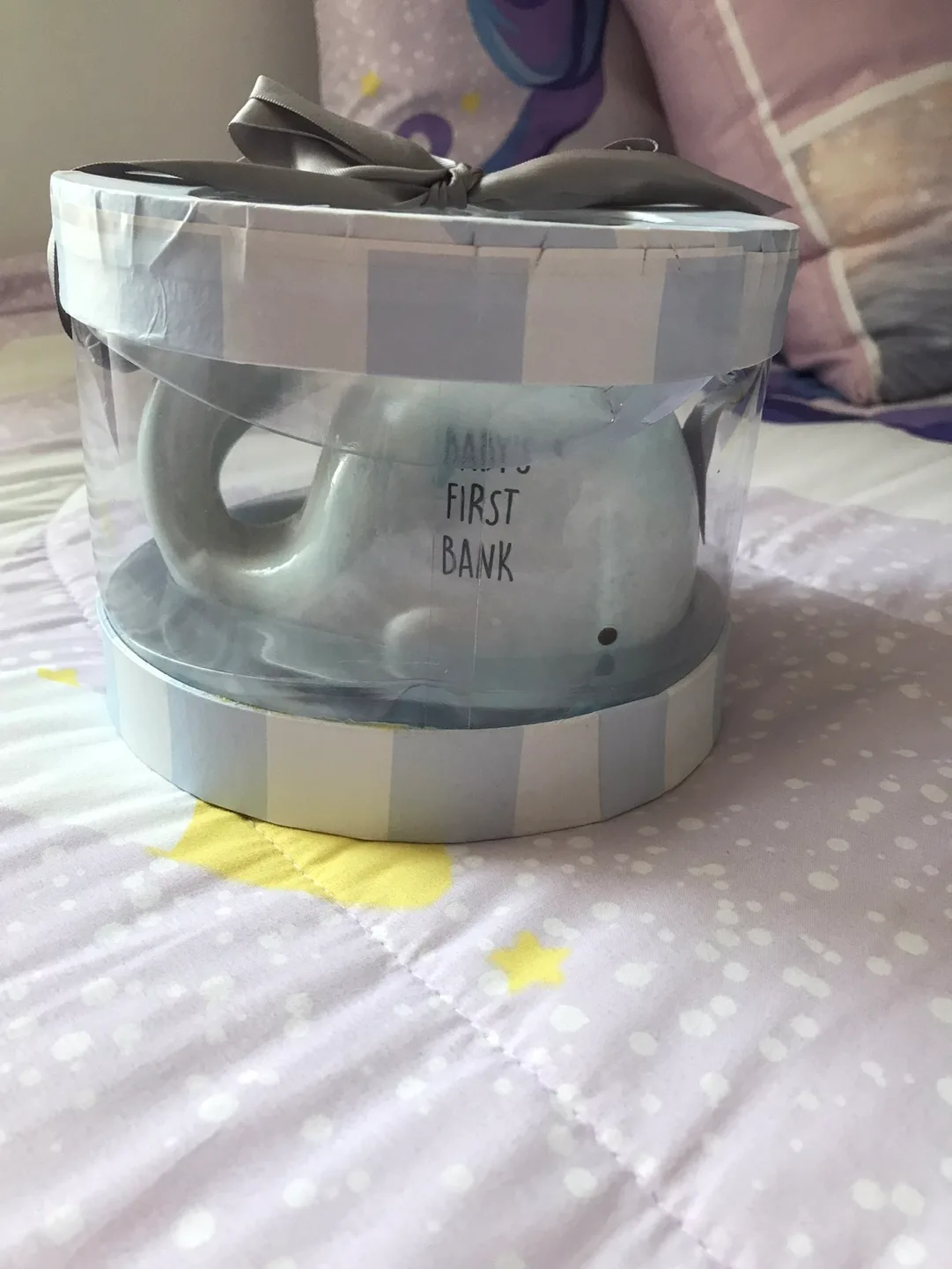 Baby's First Bank Whale Piggy Bank image indicator(2)